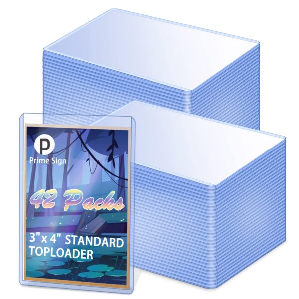 ASP Card Sleeves Toploaders for Trading Card Sportcards Photocard 3"x 4" Clear Sleeves Collecting Supplies Trading Card,MTG