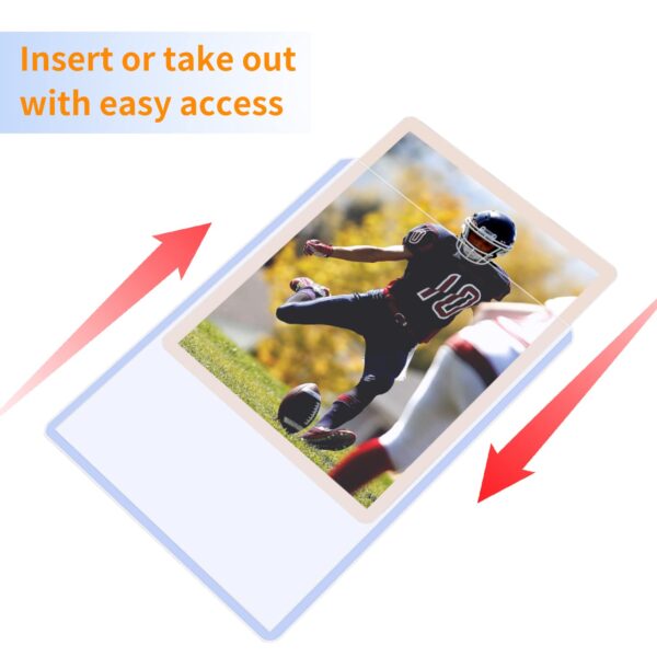 ASP Card Sleeves Toploaders for Trading Card Sportcards Photocard 3"x 4" Clear Sleeves Collecting Supplies Trading Card,MTG - Image 3