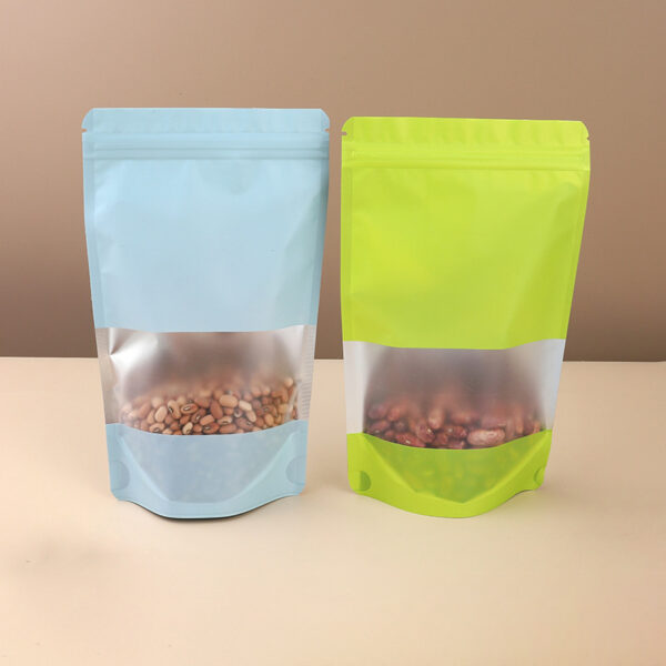 Custom Stand up Mylar Pouch Plastic Dried Fruit Snack Food Packaging Bag with Zipper - Image 4