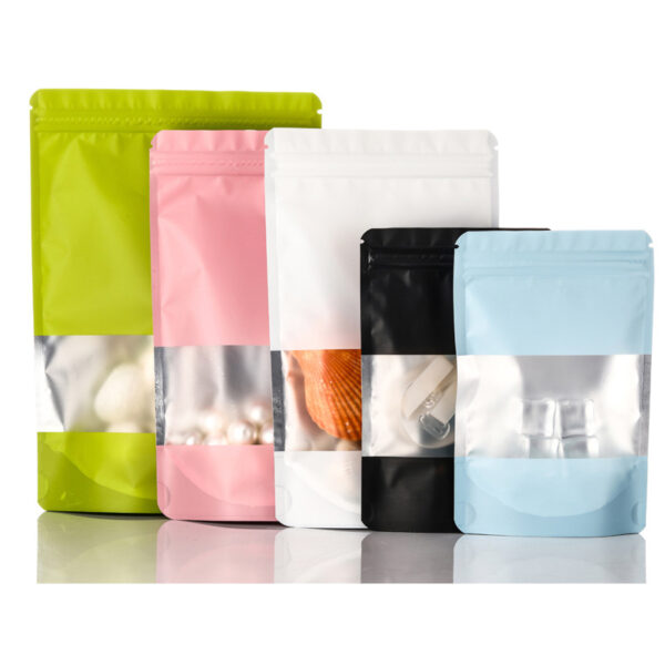 Custom Stand up Mylar Pouch Plastic Dried Fruit Snack Food Packaging Bag with Zipper